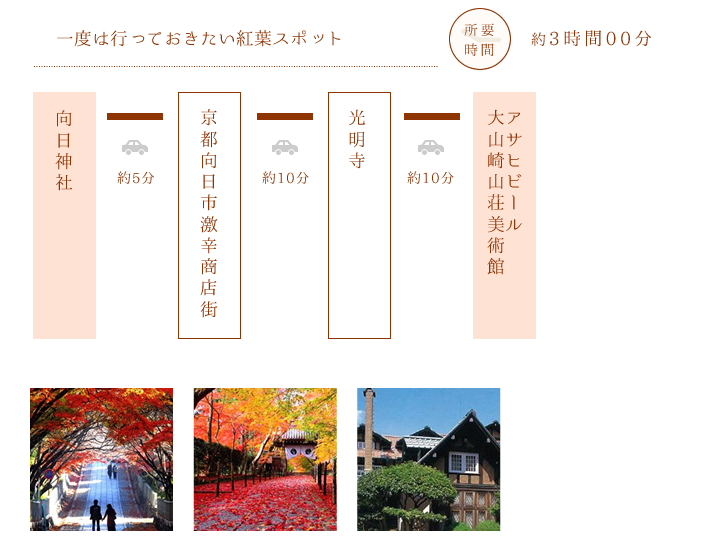 一度は行っておきたい紅葉スポット モデルコース もうひとつの京都 乙訓観光webサイト